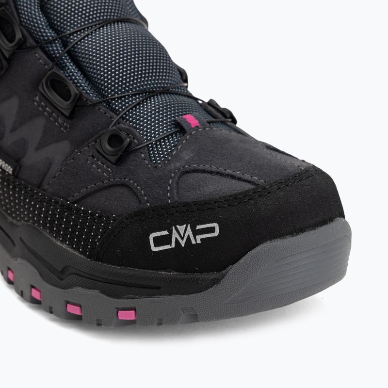 Kinder-Trekkingschuhe CMP Kiruna Mid Fitgo Fleece Wp antracite/festival 7
