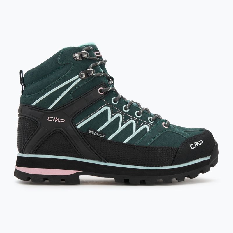 Damen-Trekkingschuhe CMP Moon Mid WP trek/green/pink 2