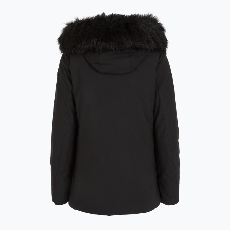 Gefütterte Jacke Damen CMP 35K3626F Zip Hood Synthetic Fur nero 2