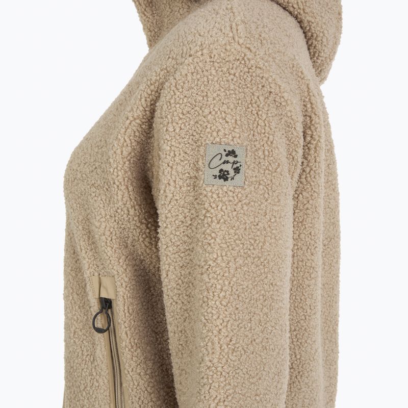 Damen-Sweatshirt CMP 35P3856 Long Teddy Highloft cookie 3