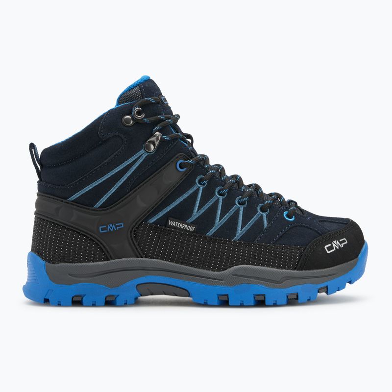 Kinder-Trekking-Schuhe CMP Rigel Mid Wp b.blue/bluestone/royal blue 2