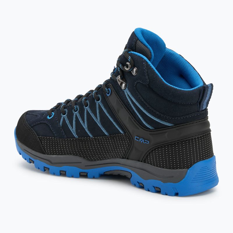 Kinder-Trekking-Schuhe CMP Rigel Mid Wp b.blue/bluestone/royal blue 3