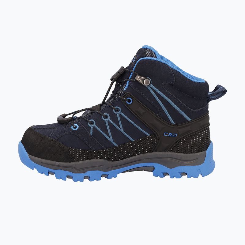 Kinder-Trekking-Schuhe CMP Rigel Mid Wp b.blue/bluestone/royal blue 10