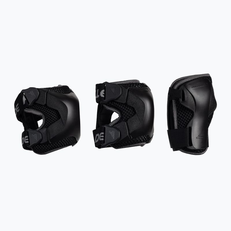 Rollerblade Herren X-Gear 3er Pack Protektorenset schwarz 067P0100 100