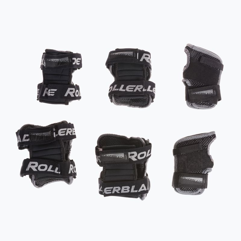 Rollerblade Herren X-Gear 3er Pack Protektorenset schwarz 067P0100 100 9