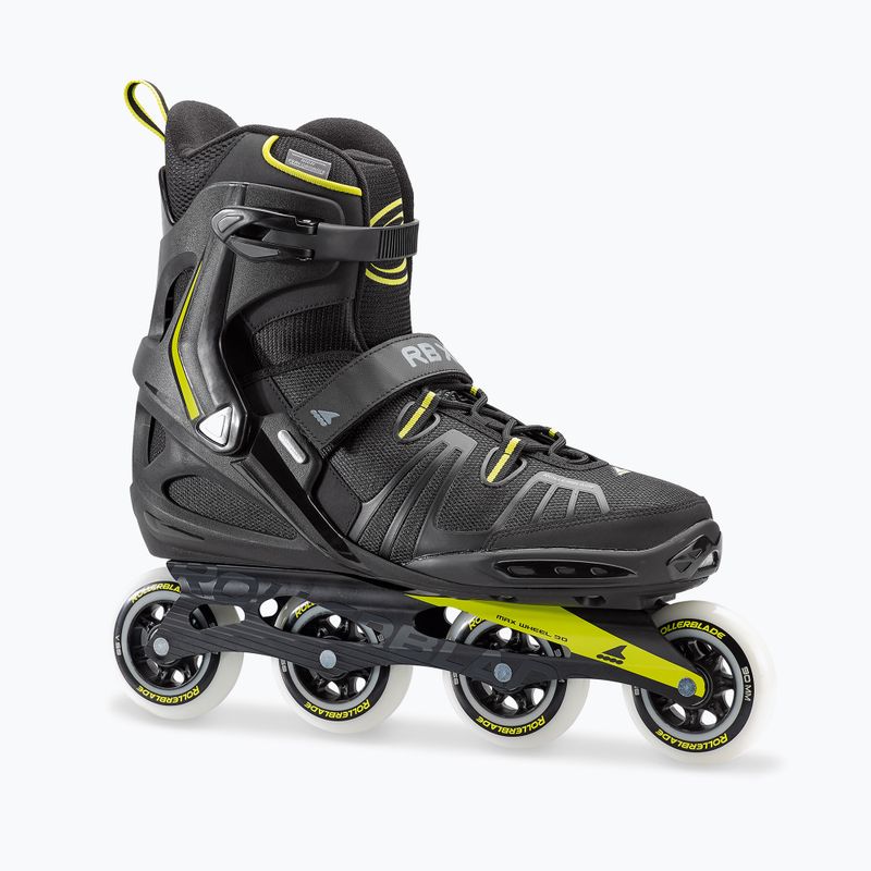 Inliner Herren Rollerblade RB XL black/yellow