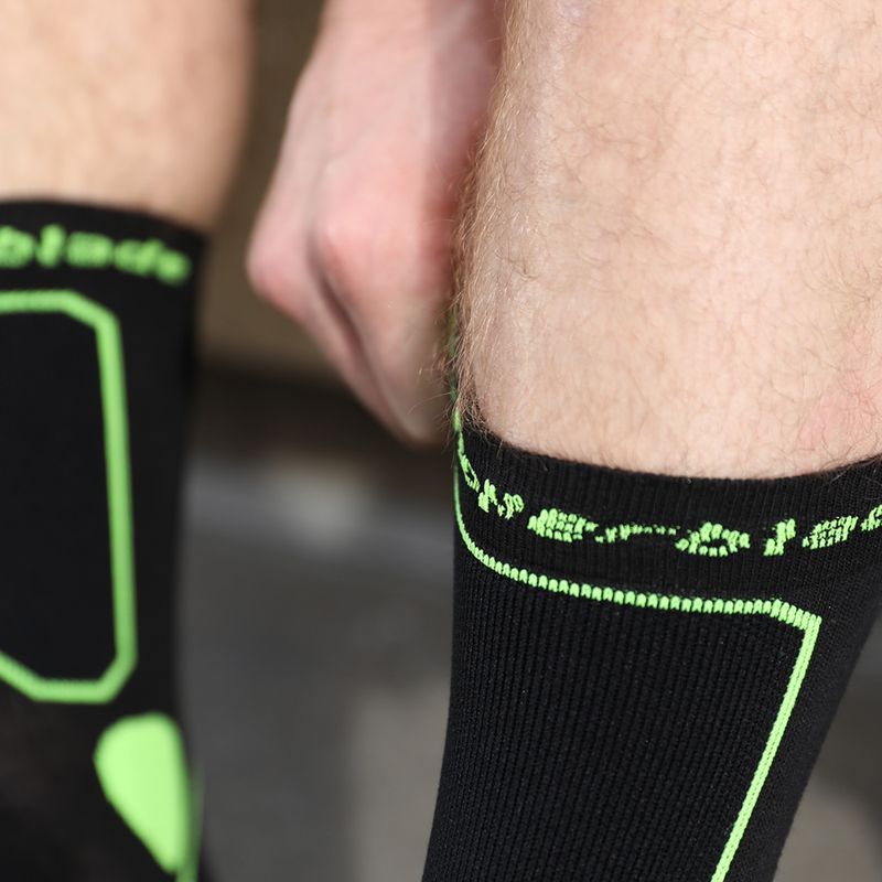 Herren Rollerblade Skate Socken schwarz 06A90100 T83 7