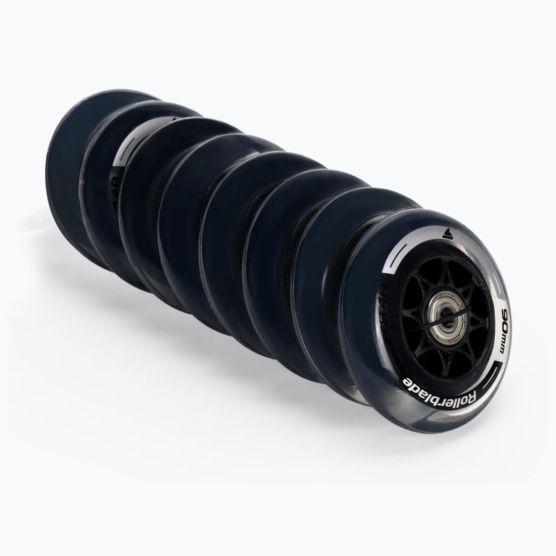 Rollerblade Radsatz 90mm/84A + SG9 Lager Rollerblade Räder 8 Stück. 06951400 000