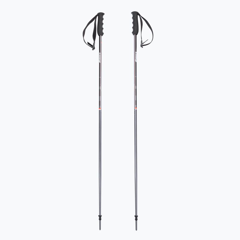 Nordica Skistöcke ALPINE TI 16 MM grau-rot 0B080800001