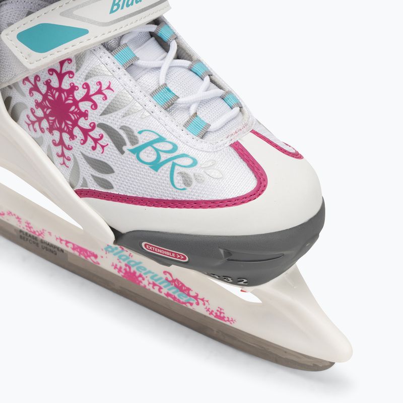 Kinder Schlittschuhe Bladerunner Micro Ice G white/red 5