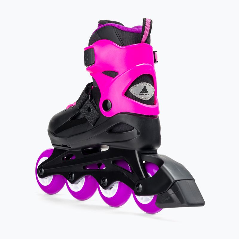 Rollerblade Fury G Kinder Rollschuhe schwarz/rosa 07067100 7Y9 3