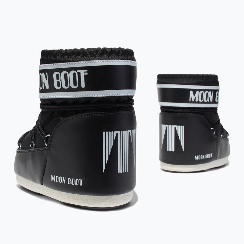 Moon Boot Icon Low Nylon Damen Schneestiefel schwarz 8