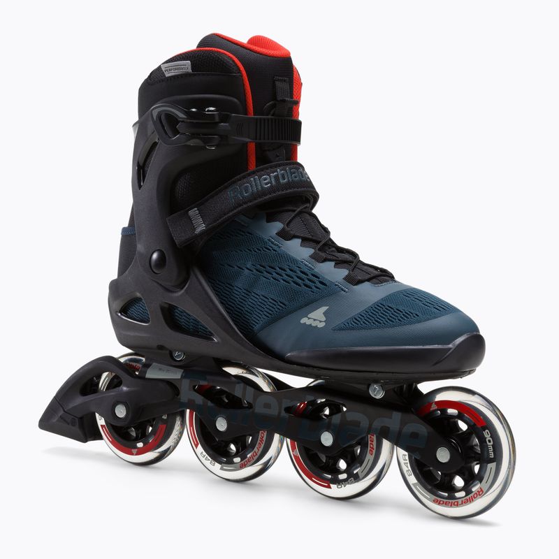 Herren Rollerblade Macroblade 90 Schlittschuhe navy blau 07100400 K47