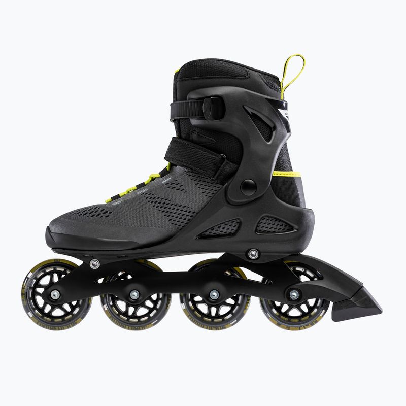 Herren Rollerblade Macroblade 80 Rollschuhe schwarz 07100600 1A1 11