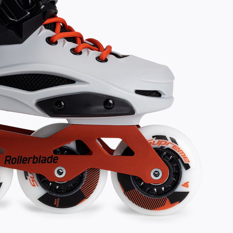 Rollerblade RB Pro X Herren Rollschuhe grau-rot 07101600 U94 6