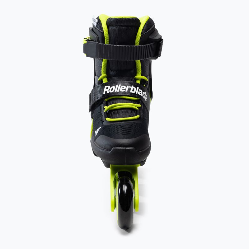 Rollerblade Microblade Kinder Rollschuhe schwarz und gelb 7101700215 4