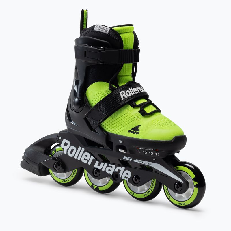 Rollerblade Microblade Kinder Rollschuhe gelb 7102000215