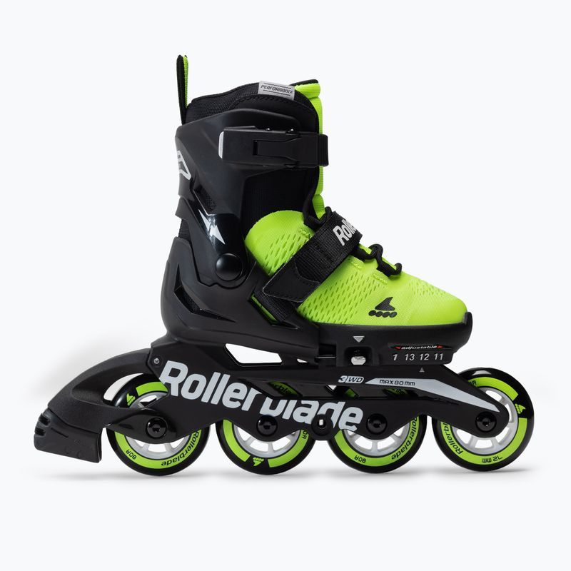 Rollerblade Microblade Kinder Rollschuhe gelb 7102000215 2