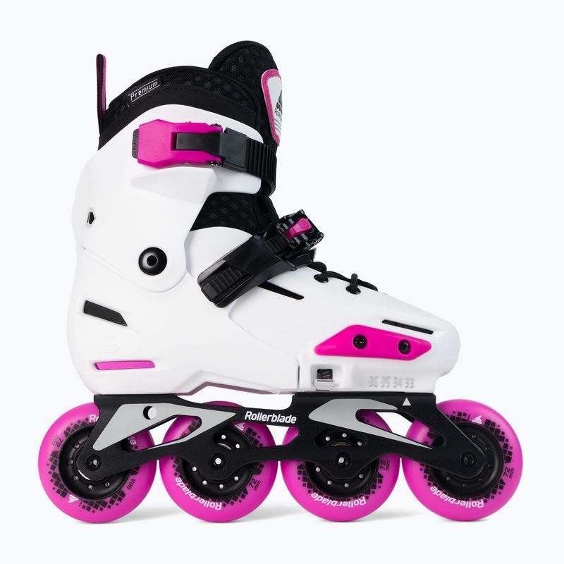 Rollerblade Apex G Kinder Rollschuhe weiß 07102700 T1C 4