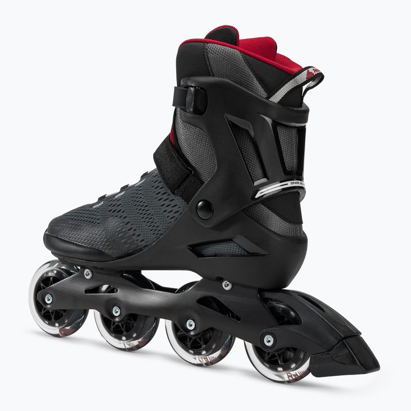 Inliner Herren Rollerblade Spark 84 dark grey/red 3