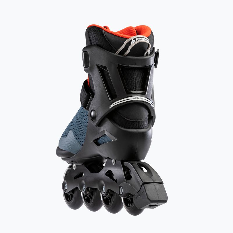 Herren-Inlineskates Rollerblade Sirio 80 orion blue/spicy orange 5
