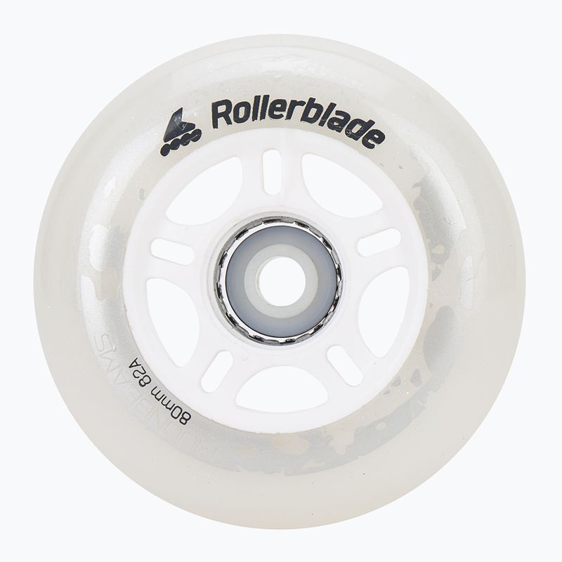 Rollerblade Moonbeams Led Räder 80mm/82A 4 Stück weiß 06120000 101 2
