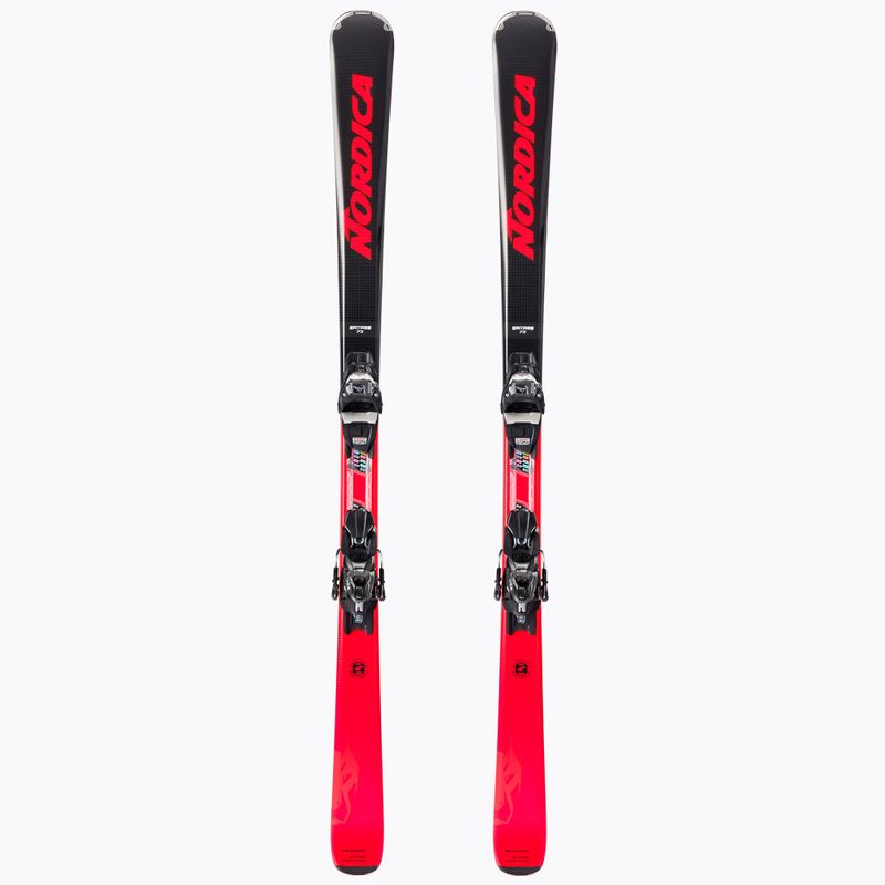 Nordica SPITFIRE 73 Abfahrtsski schwarz/rot +TP2COMP10 FDT 0A1250SA 001