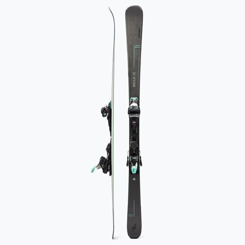 Damen Abfahrtsski Nordica BELLE DC 72+TP2LT11 FDT schwarz 0A1268OC 001 2