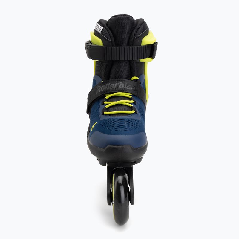 Kinder-Inlineskates Rollerblade Microblade 3WD Jr blue royal/lime 4
