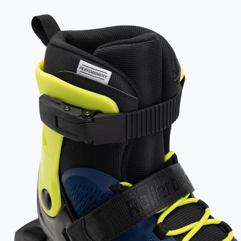 Kinder-Inlineskates Rollerblade Microblade 3WD Jr blue royal/lime 8