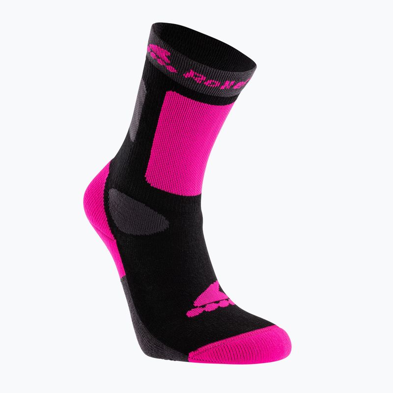 Rollerblade Kids Socken schwarz/rosa