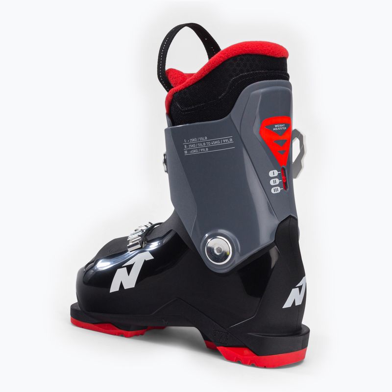 Skischuhe Kinder Nordica Speedmachine J2 schwarz-grau 58627T1 2