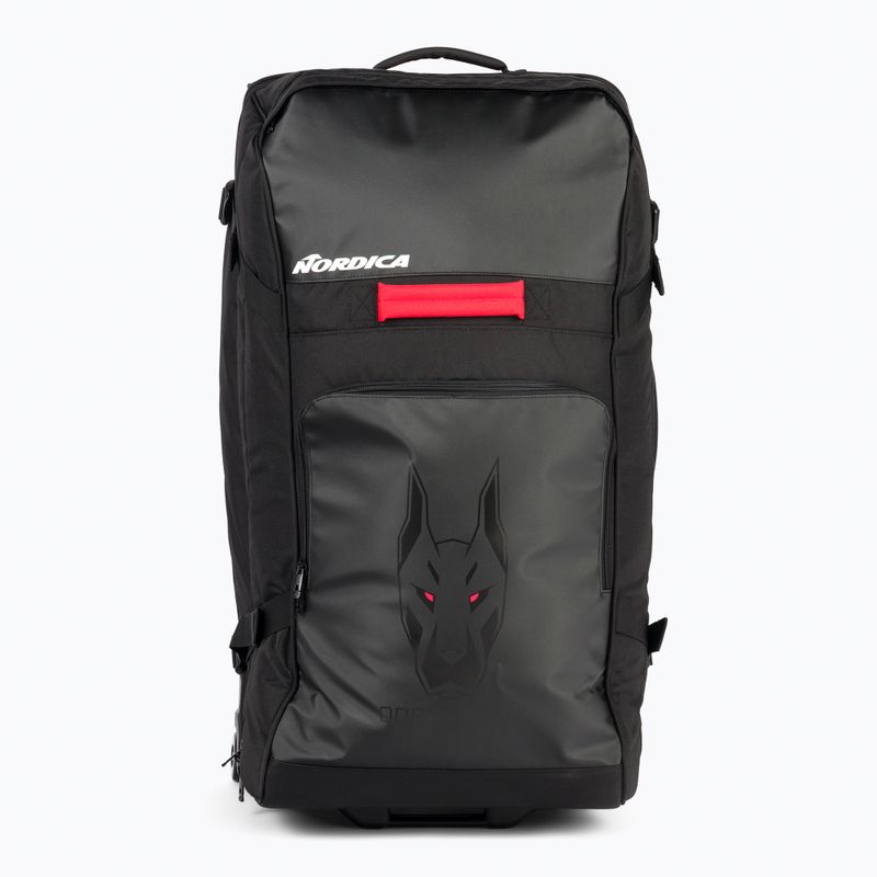 Reisetasche Nordica Race XL Duffle Roller Doberman schwarz-rot N3431741