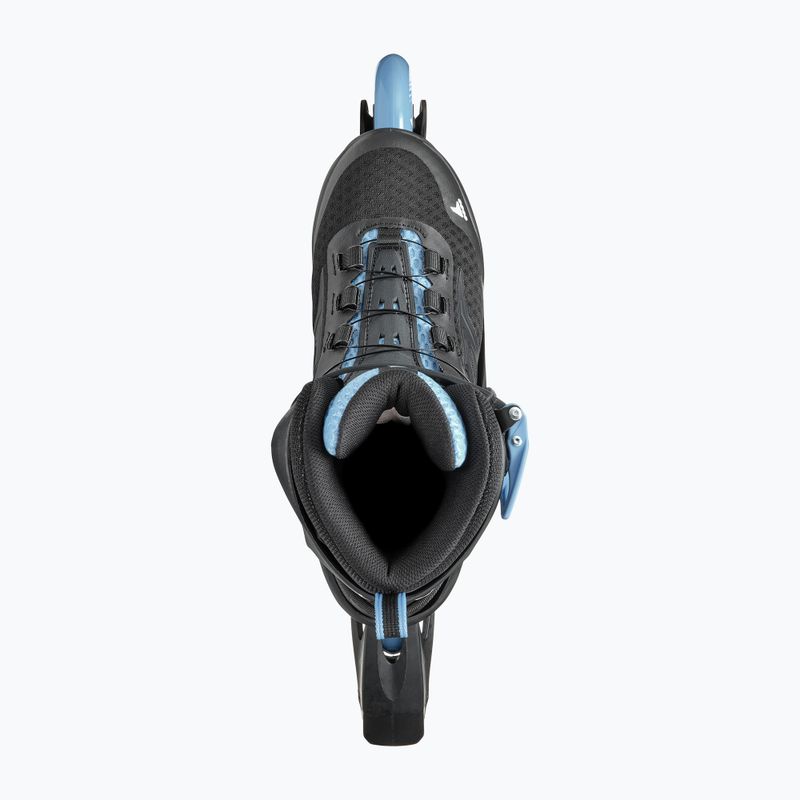 Damen Rollerblade Macroblade 84 BOA schwarz-blau Rollschuhe 07370700092 12