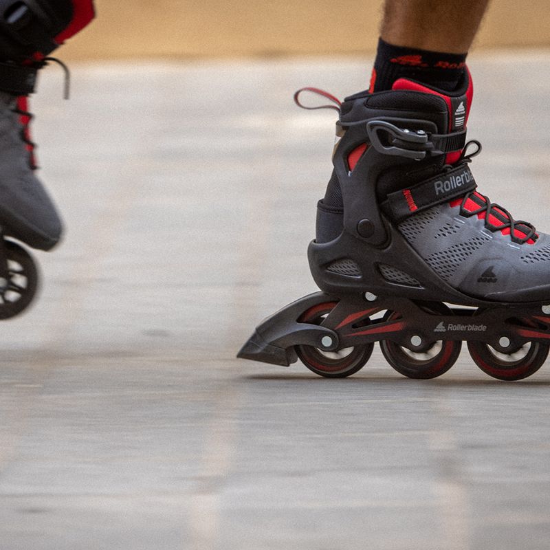 Herren Rollerblade Macroblade 84 grau 07370800749 Rollschuhe 16