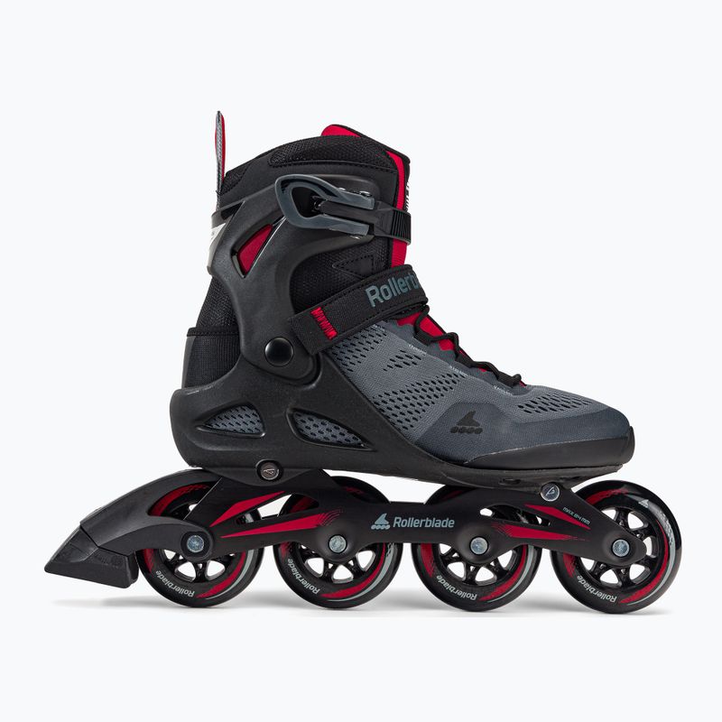 Herren Rollerblade Macroblade 84 grau 07370800749 Rollschuhe 2