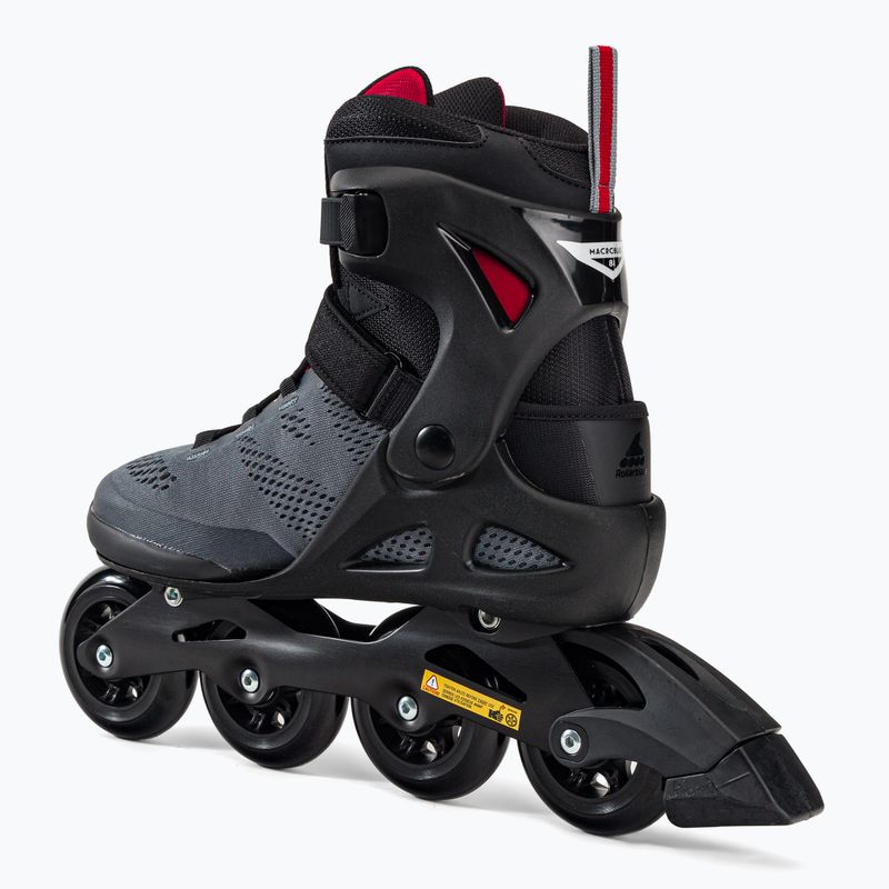 Herren Rollerblade Macroblade 84 grau 07370800749 Rollschuhe 3