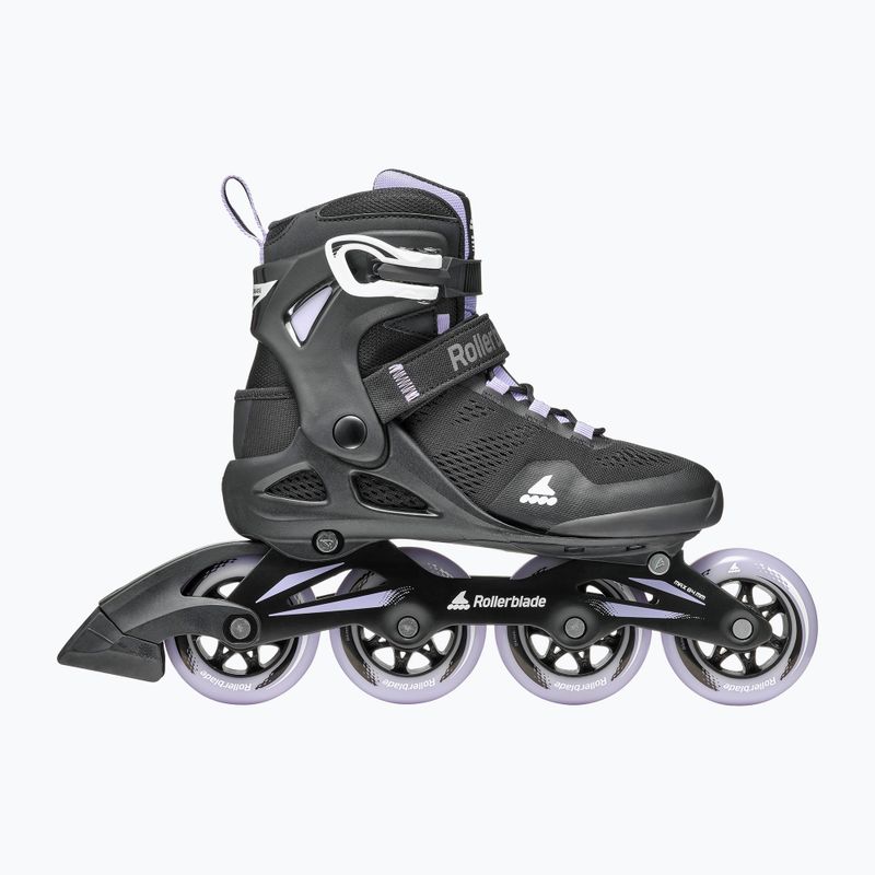 Rollerblade Macroblade 84 Damen Rollerskates schwarz und lila 07370900 9
