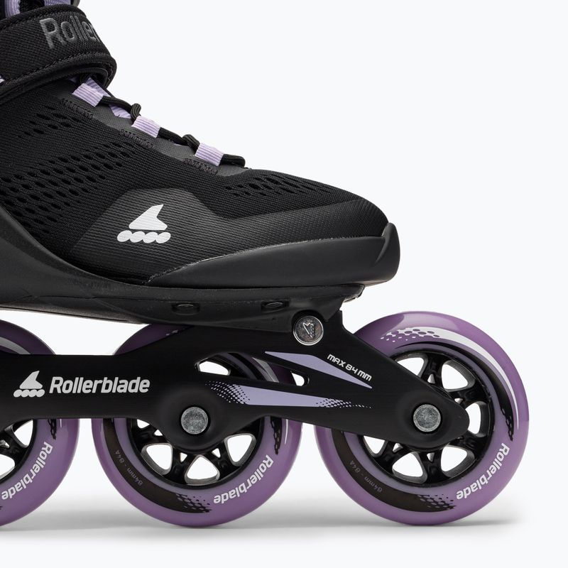 Rollerblade Macroblade 84 Damen Rollerskates schwarz und lila 07370900 6
