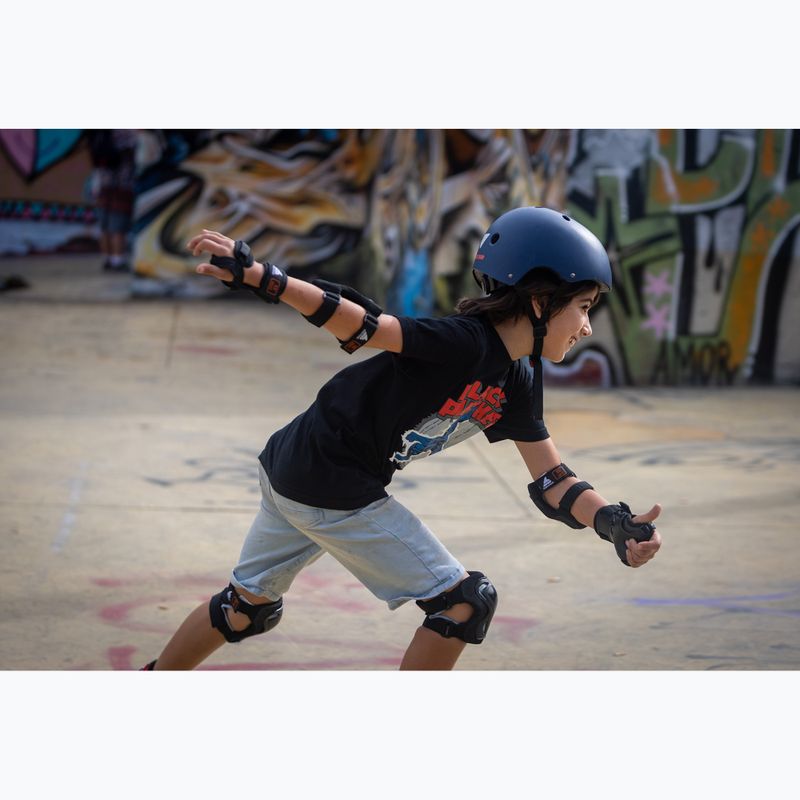 Kinder-Inlineskates mit Schützern Rollerblade Fury Combo Jr black/red 7