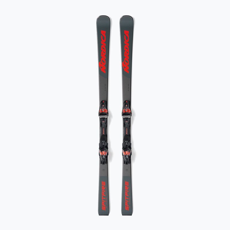 Nordica Spitfire DC 68 Pro FDT + XCELL12 FDT grau/rot Abfahrtsski 6