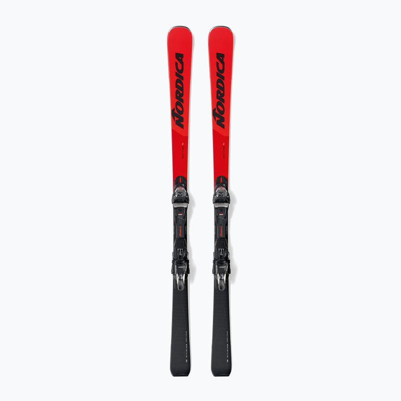 Nordica Spitfire TI + TP2LT11 FDT rot/anthrazit Abfahrtsski 6