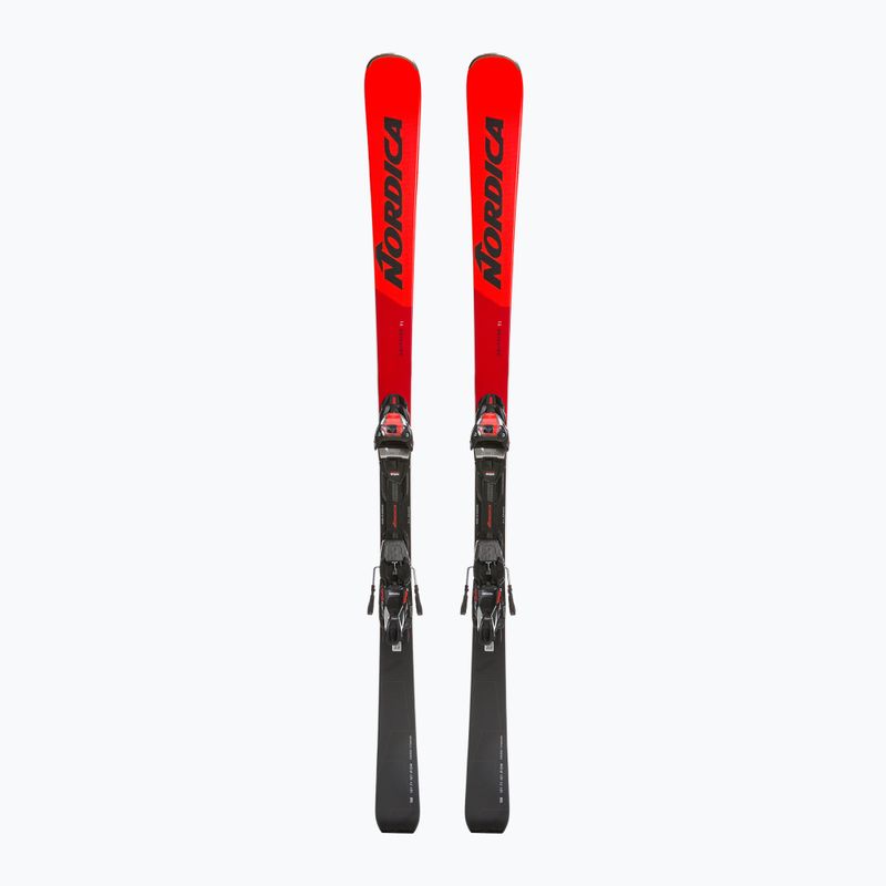 Nordica Spitfire TI + TP2LT11 FDT rot/anthrazit Abfahrtsski