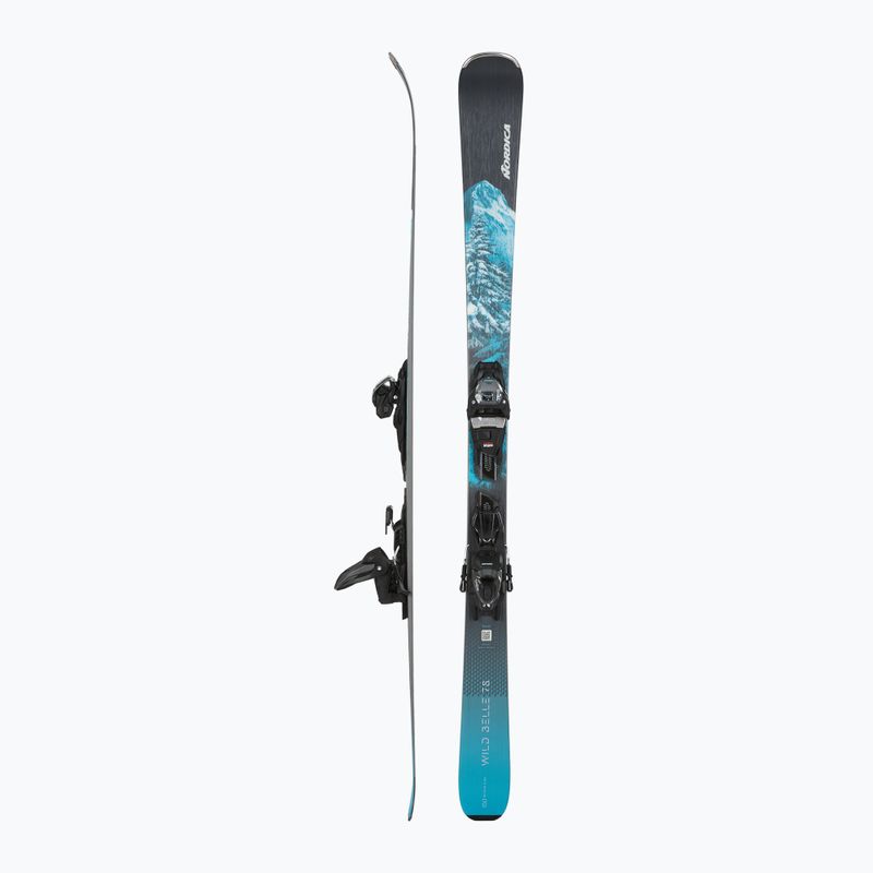 Damen-Alpin-Ski Nordica Wild Belle 78 + Bindungen TP2COMP10 FDT anthracite/aqua 2