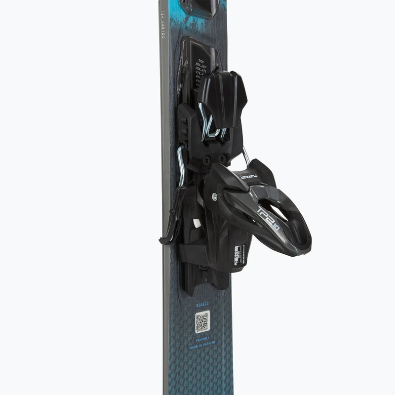 Damen-Alpin-Ski Nordica Wild Belle 78 + Bindungen TP2COMP10 FDT anthracite/aqua 5