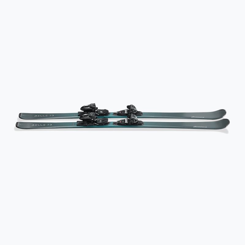 Damen Ski Alpin Nordica Belle 73 + TP2 COMP10 FDT grau/aqua 4
