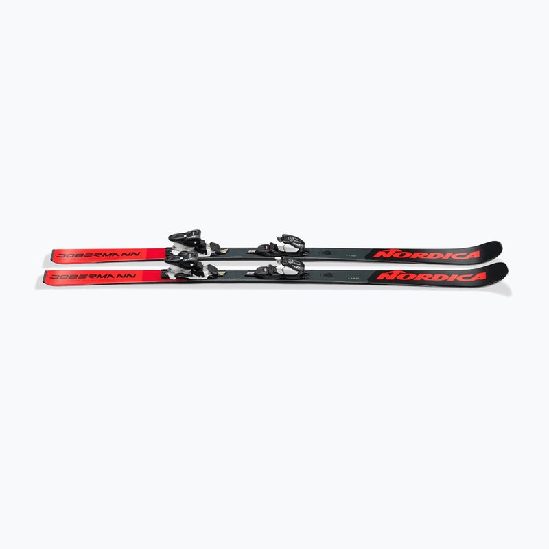 Kinderabfahrtsski Nordica Doberman Combi Pro S + J7.0 FDT schwarz/rot 9