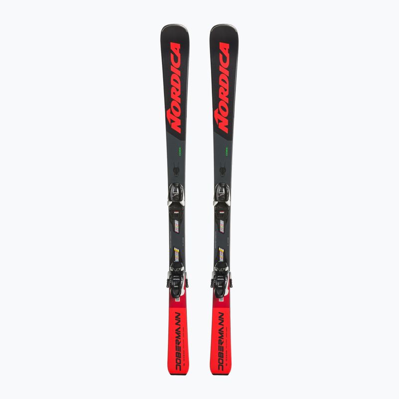 Kinderabfahrtsski Nordica Doberman Combi Pro S + J7.0 FDT schwarz/rot