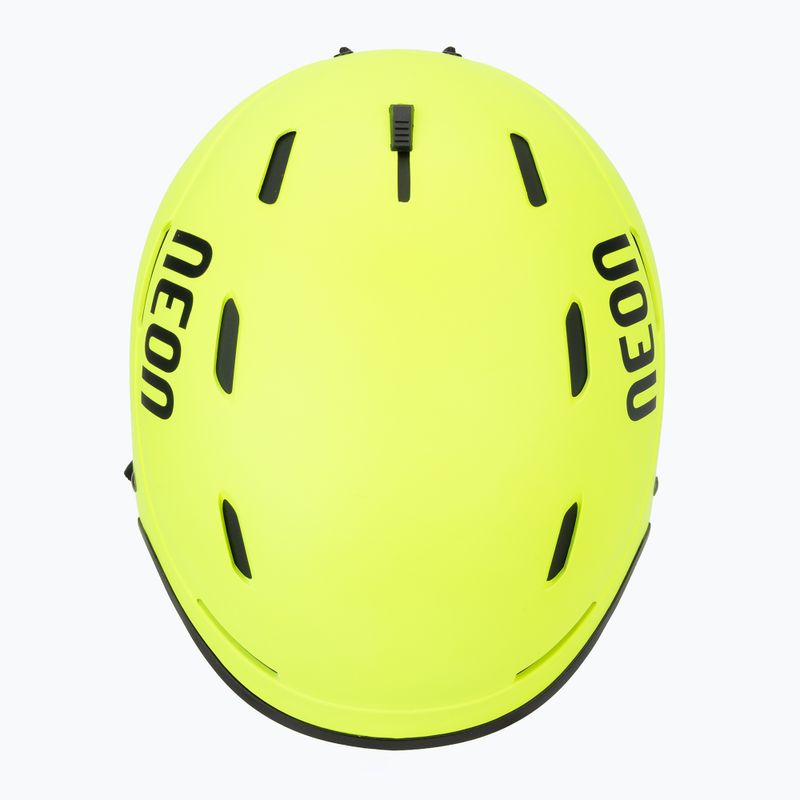 Skihelm Neon Alpha yellow/black 6