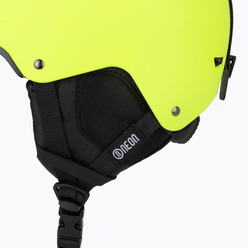 Skihelm Neon Alpha yellow/black 8